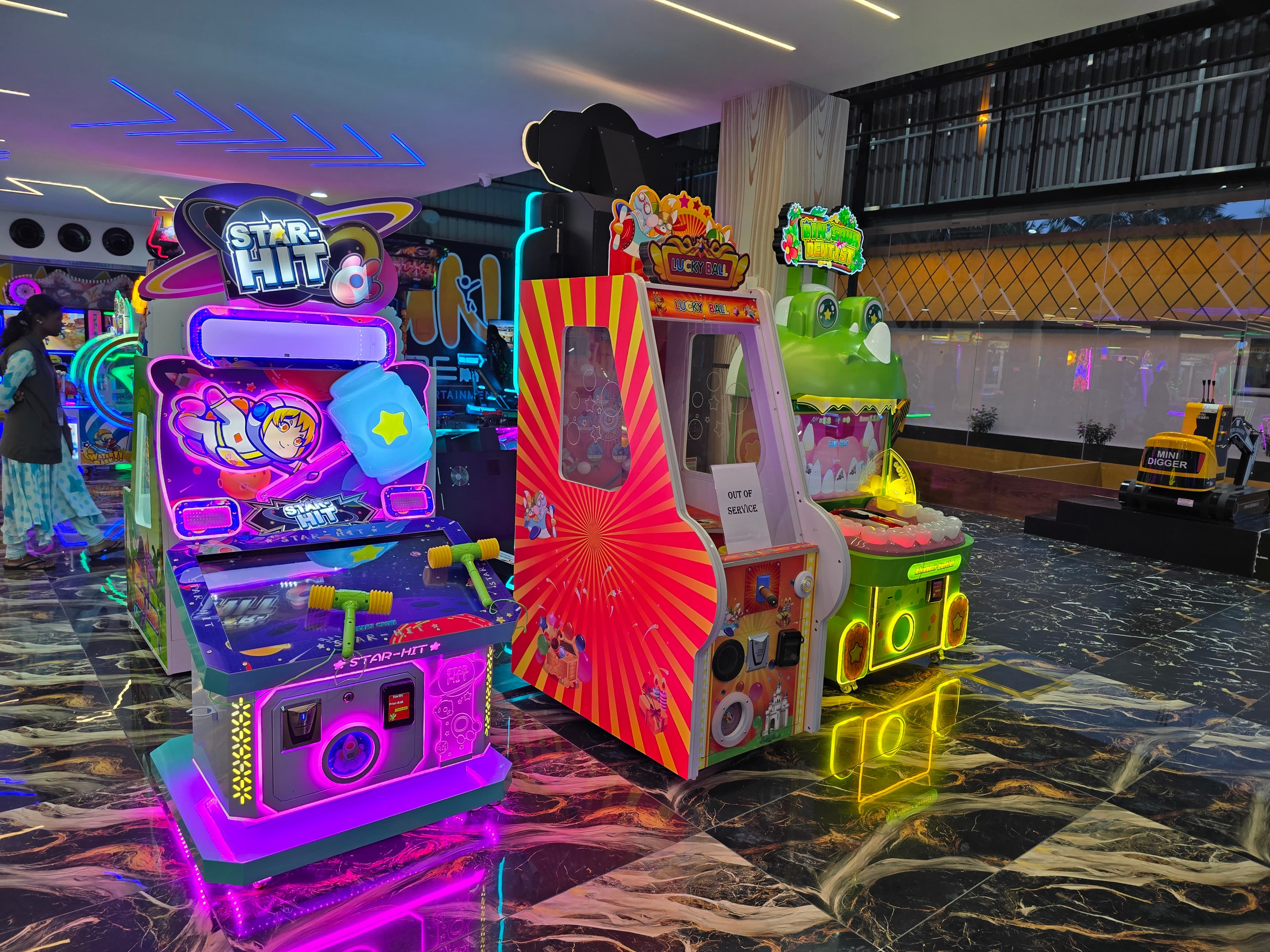 Arcade Games highlight visual