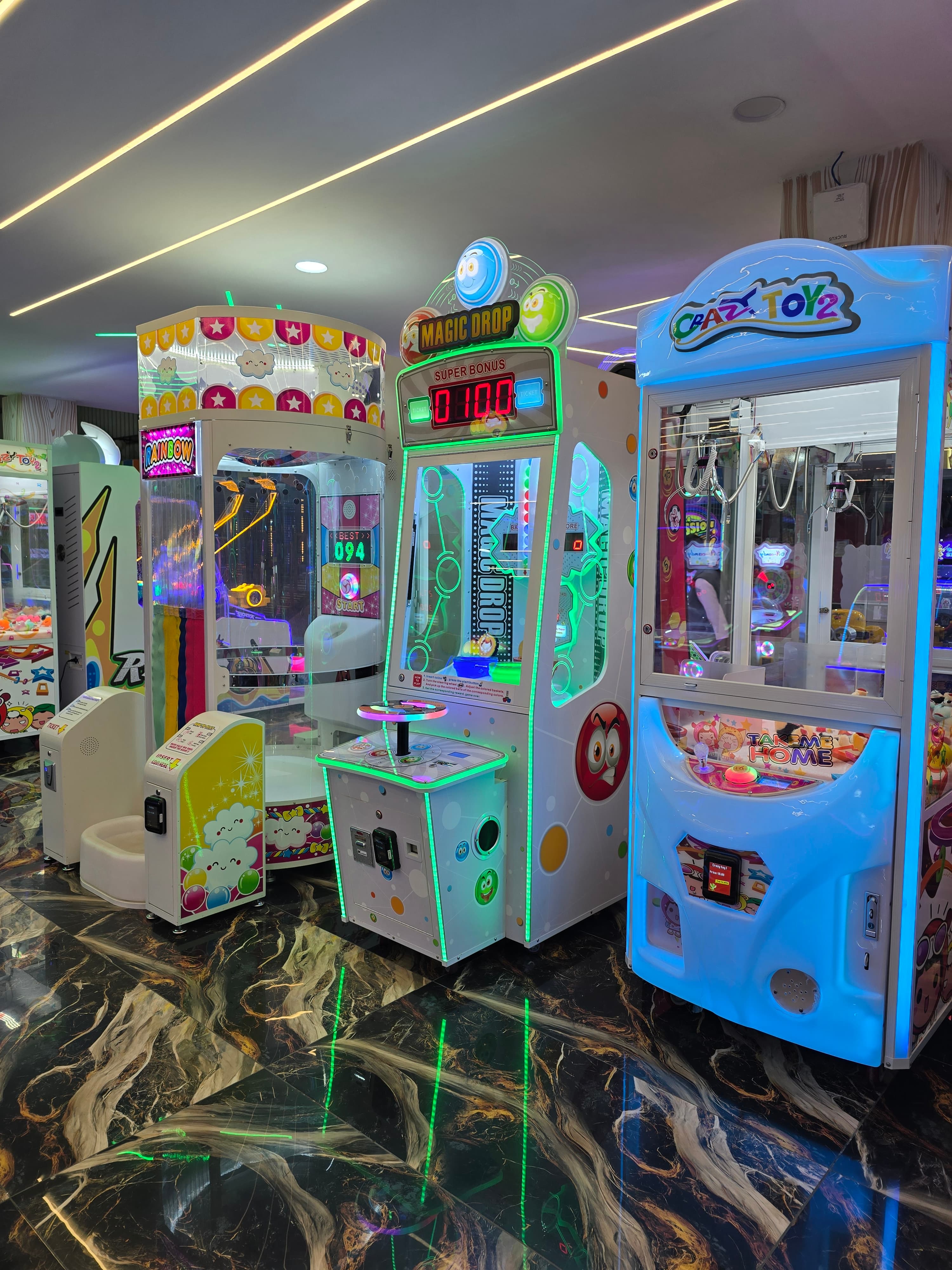 Arcade Games highlight visual