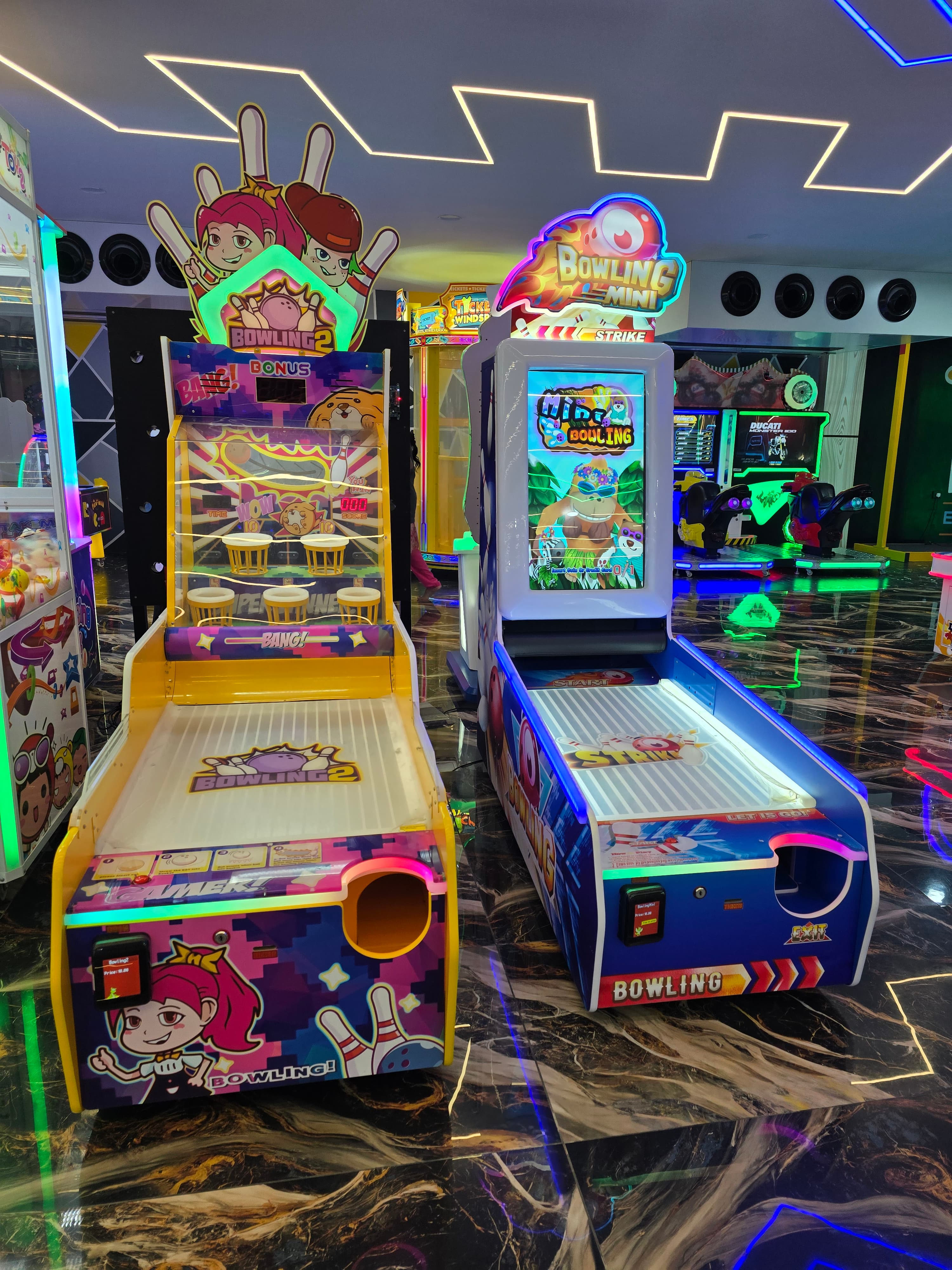 Arcade Games highlight visual