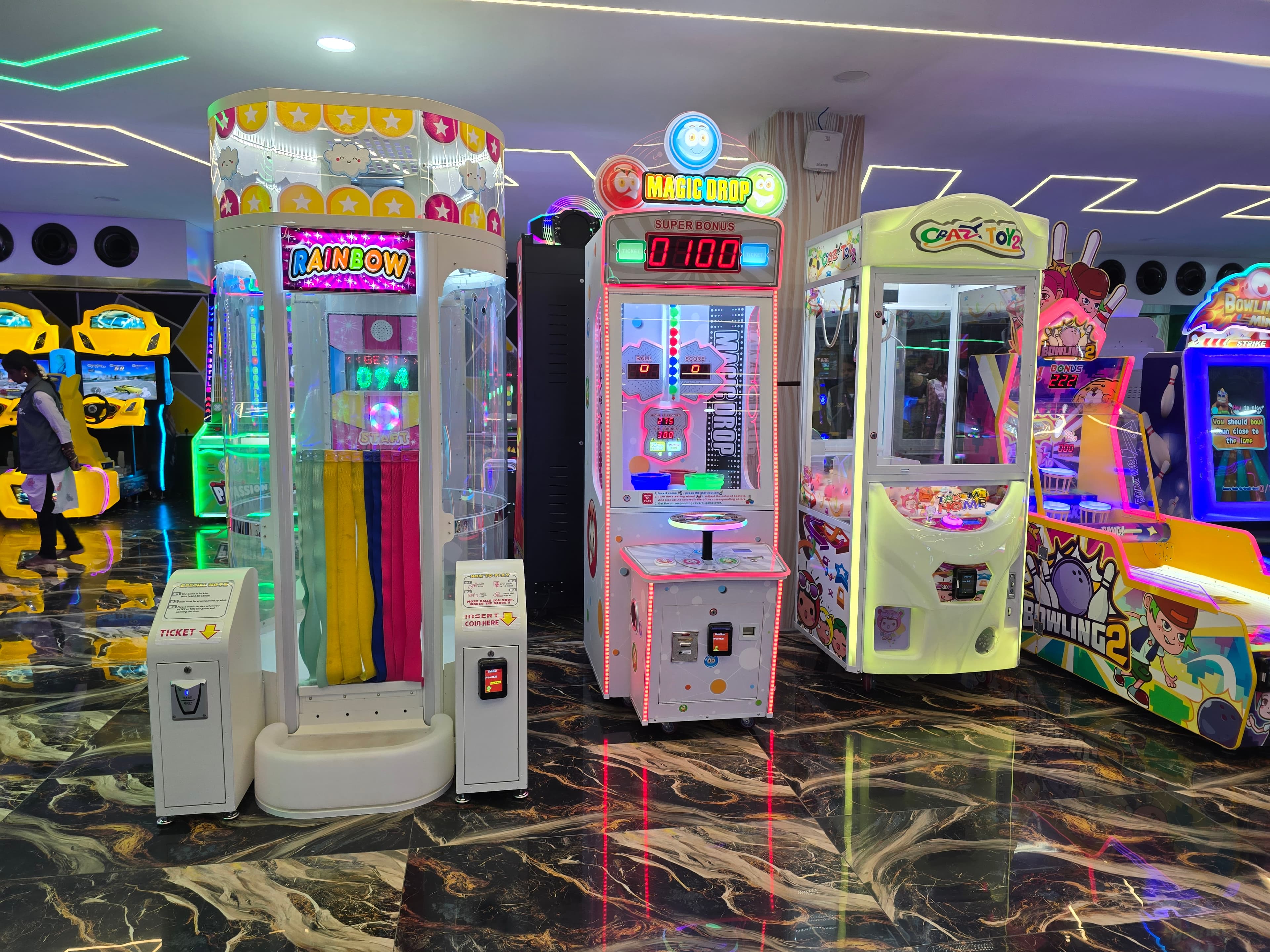 Arcade Games highlight visual