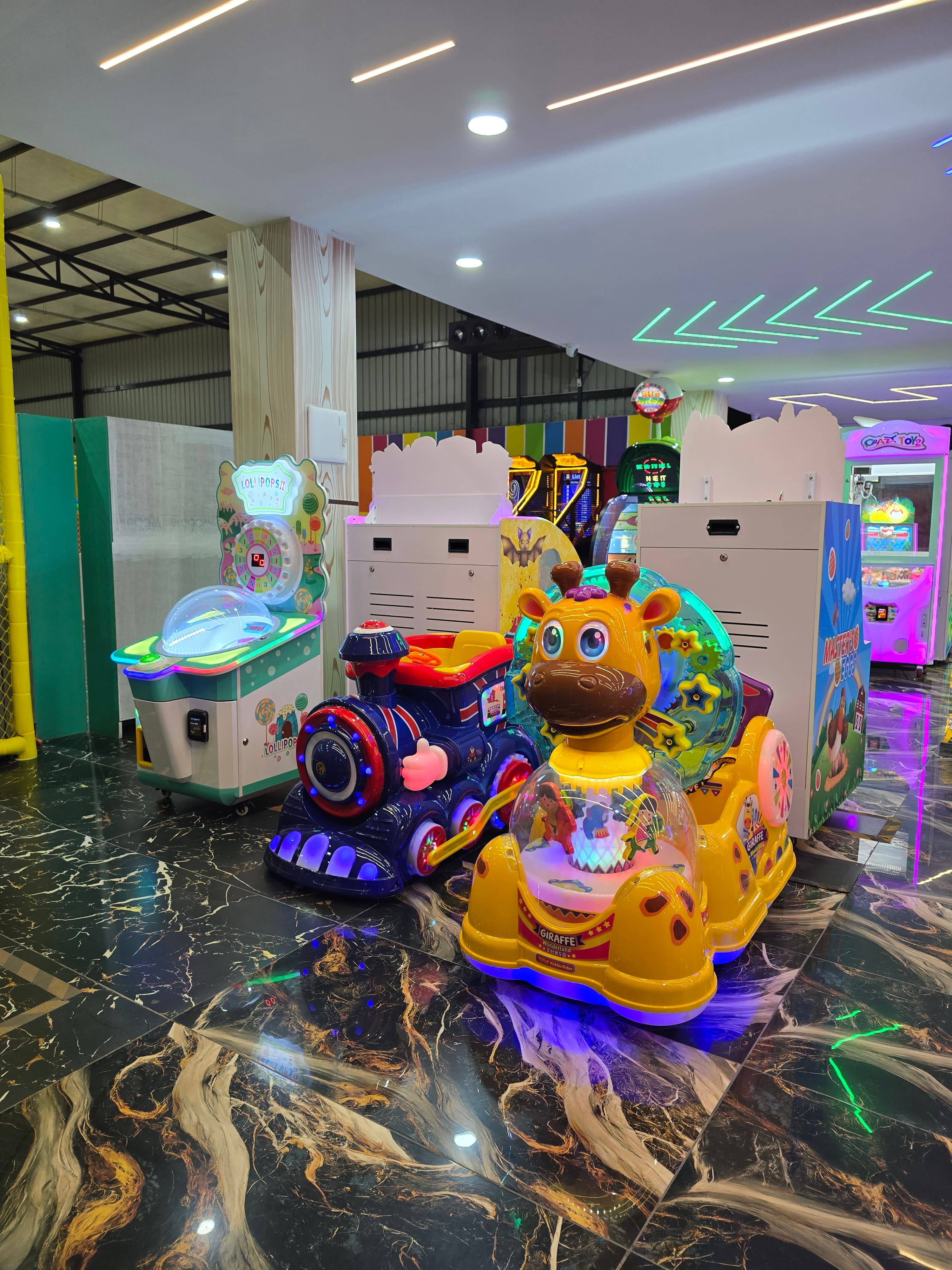 Kiddie Fun Rides highlight visual