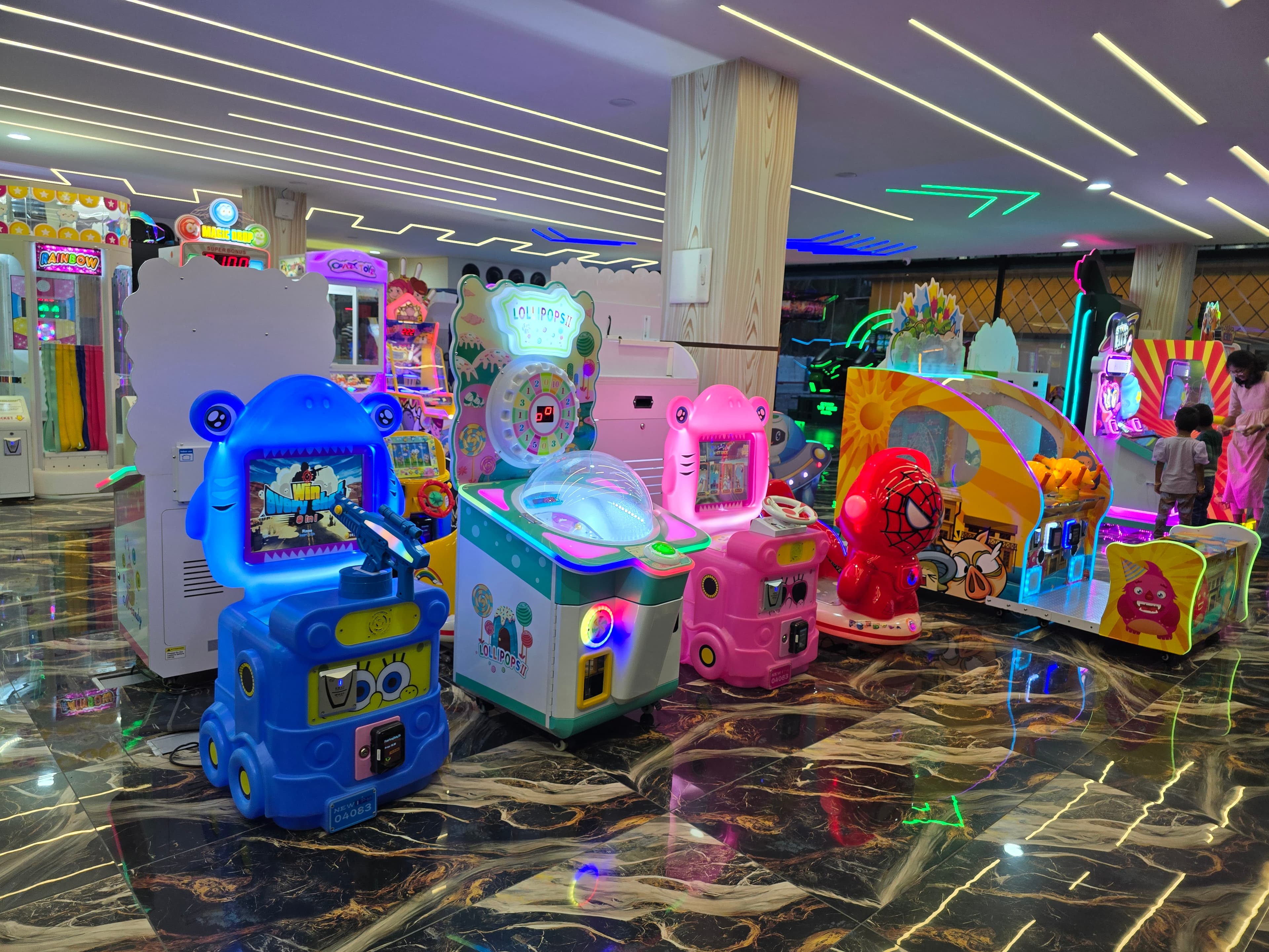 Kiddie Fun Rides highlight visual